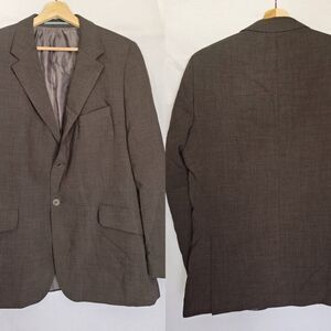 Rohan Blazer Envoy Jacket Wool Blend‎ Gray Brown Mens 44 REG Technical Pockets